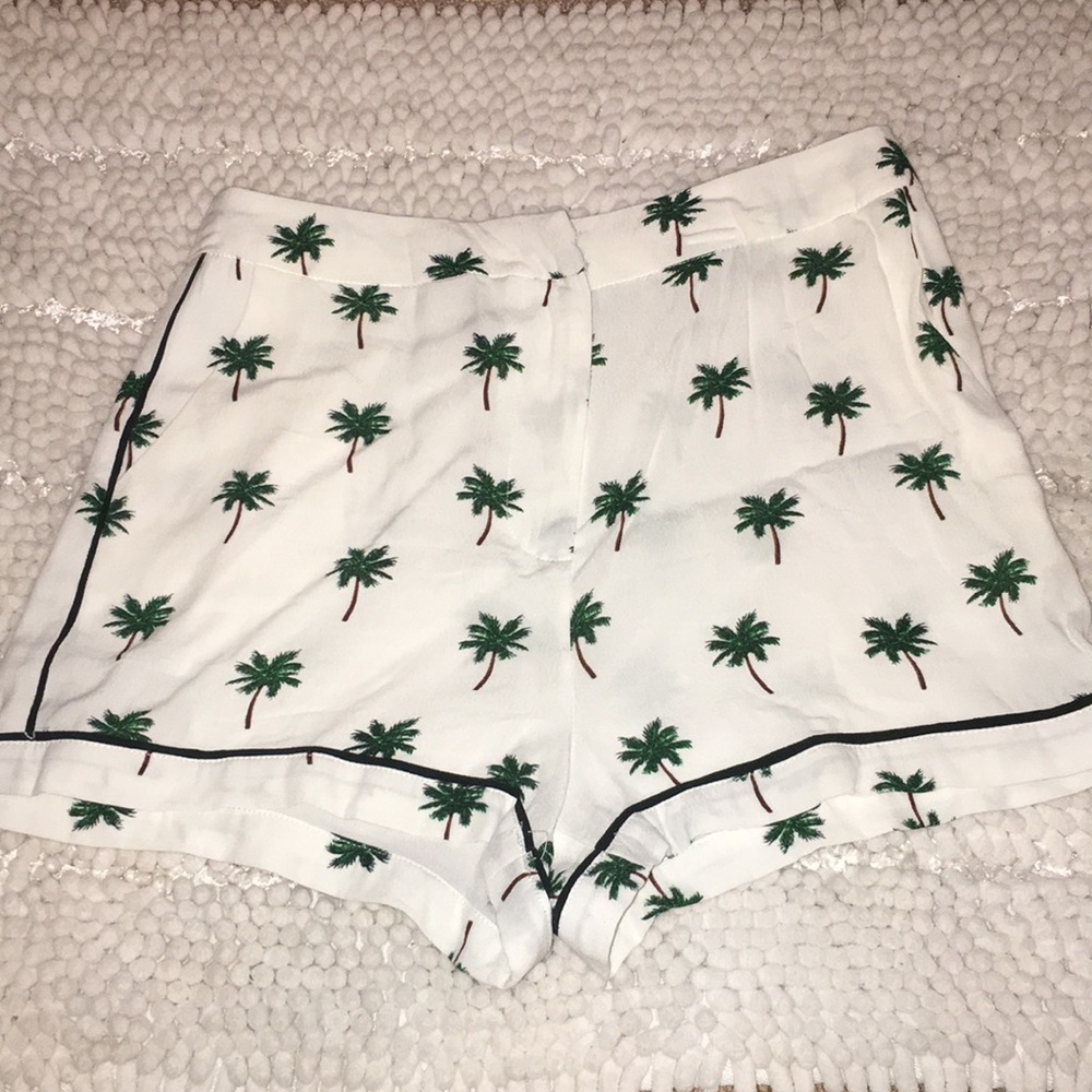 Forever 21 palm tree shorts